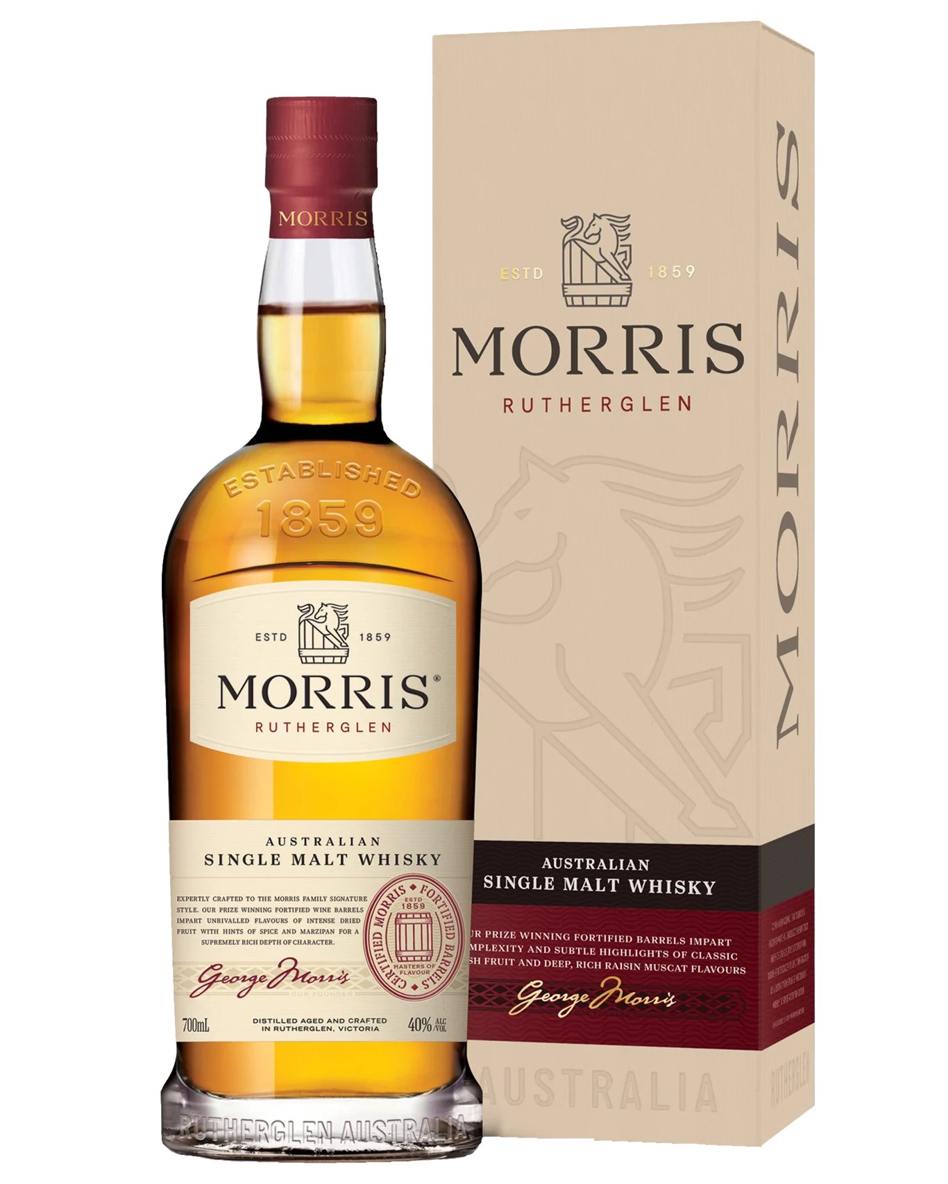 Morris Rutherglen Signature Single Malt Australian Whisky 700ml