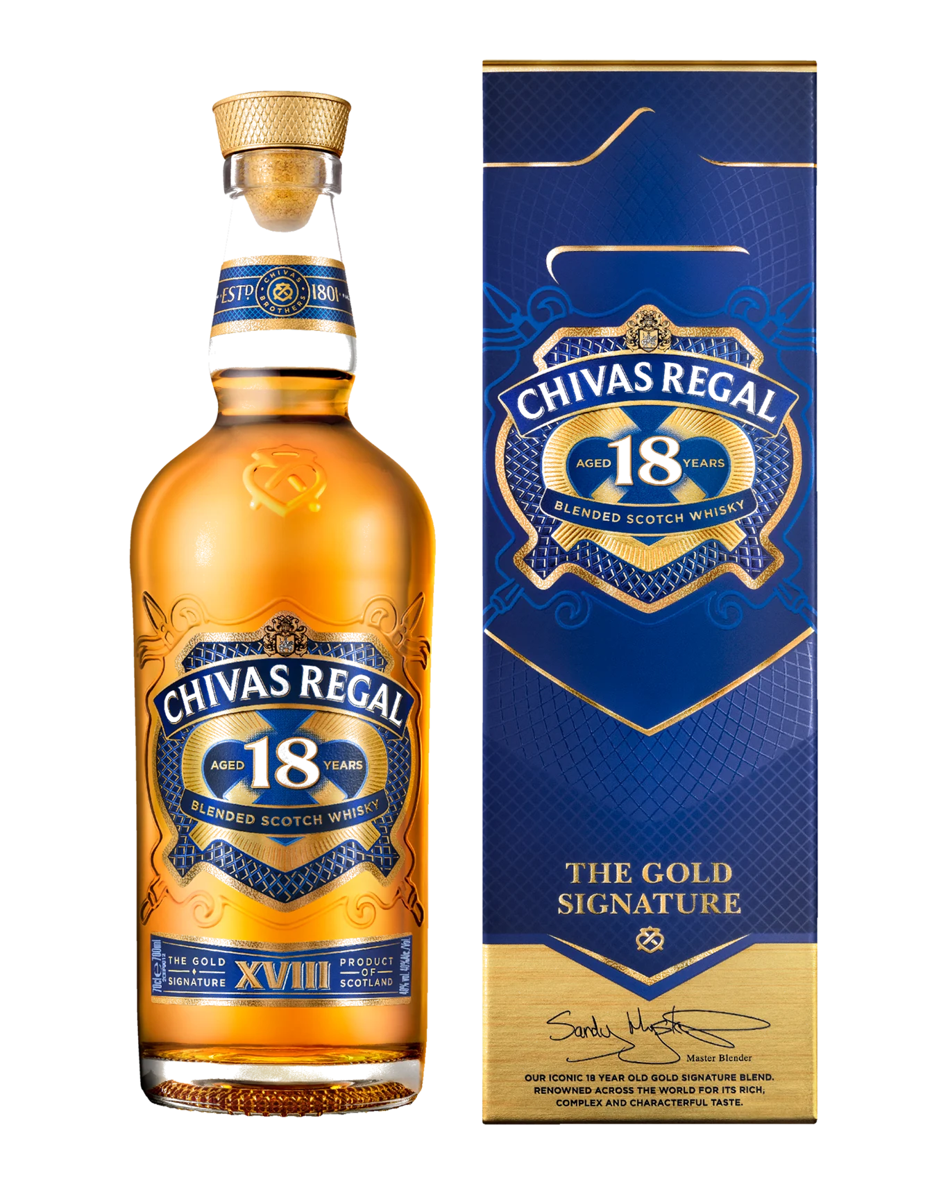 Chivas Regal 18 Year Old Blended Scotch Whisky 700mL