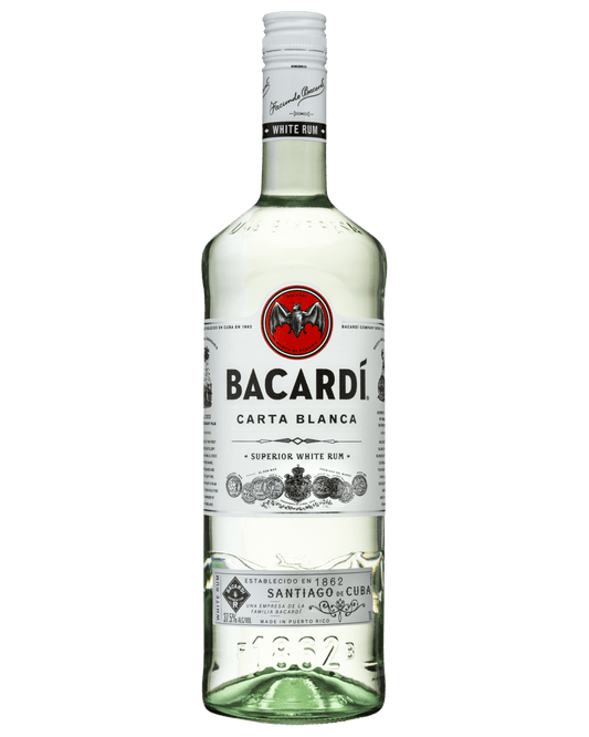 Bacardi Carta Blanca Rum 700mL/1L