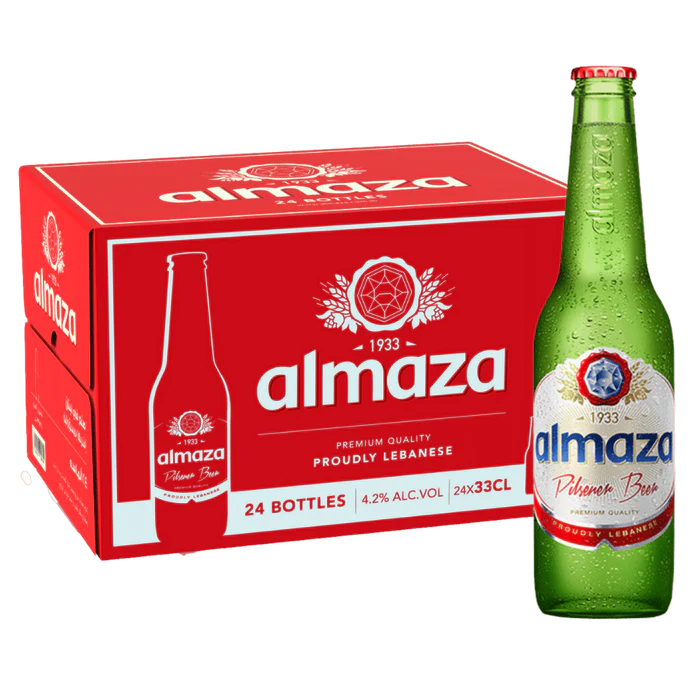 Almaza Pilsener Lebanese Beer 330ml