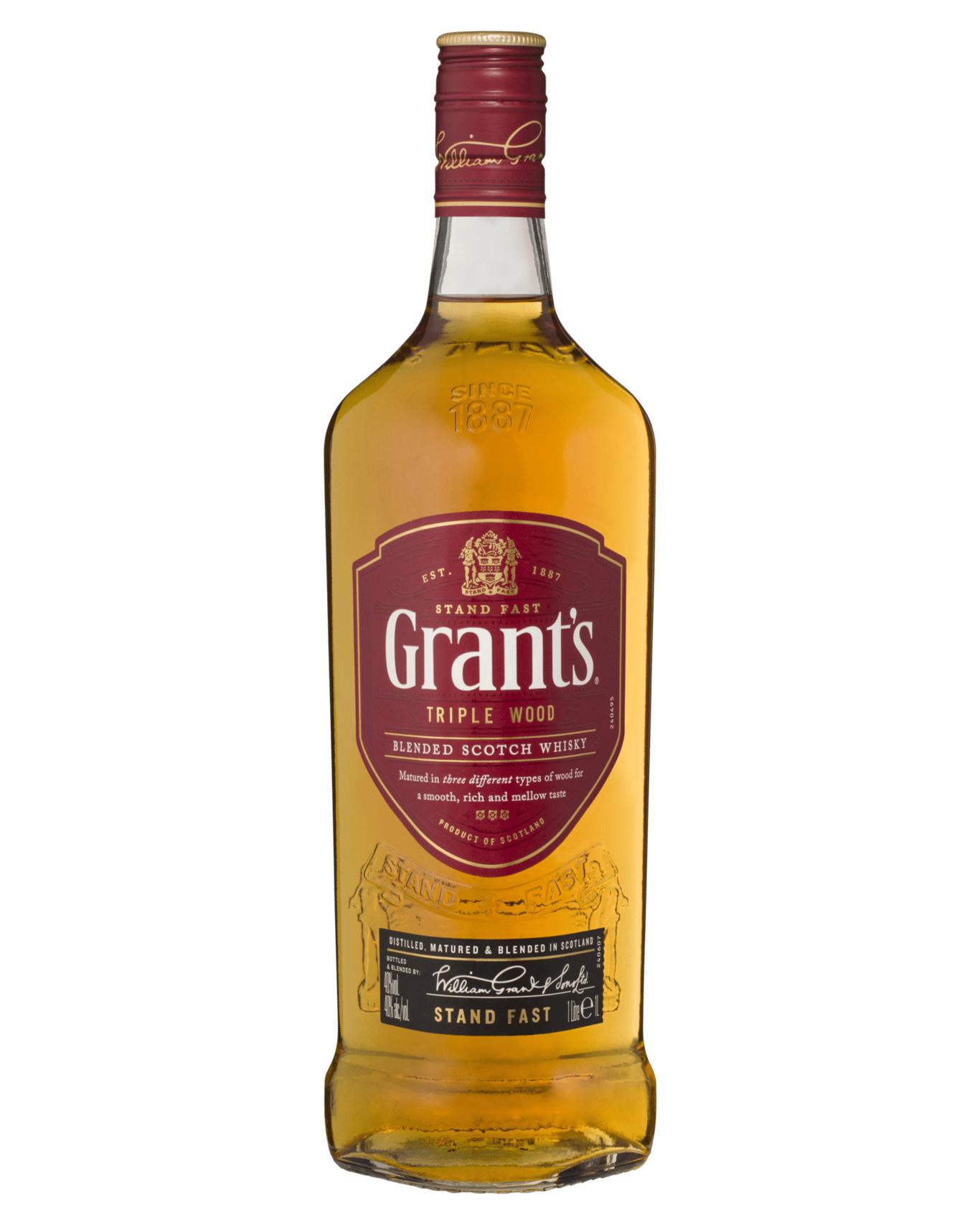 Grants Triple Wood Blended Scotch Whisky 700mL/1L
