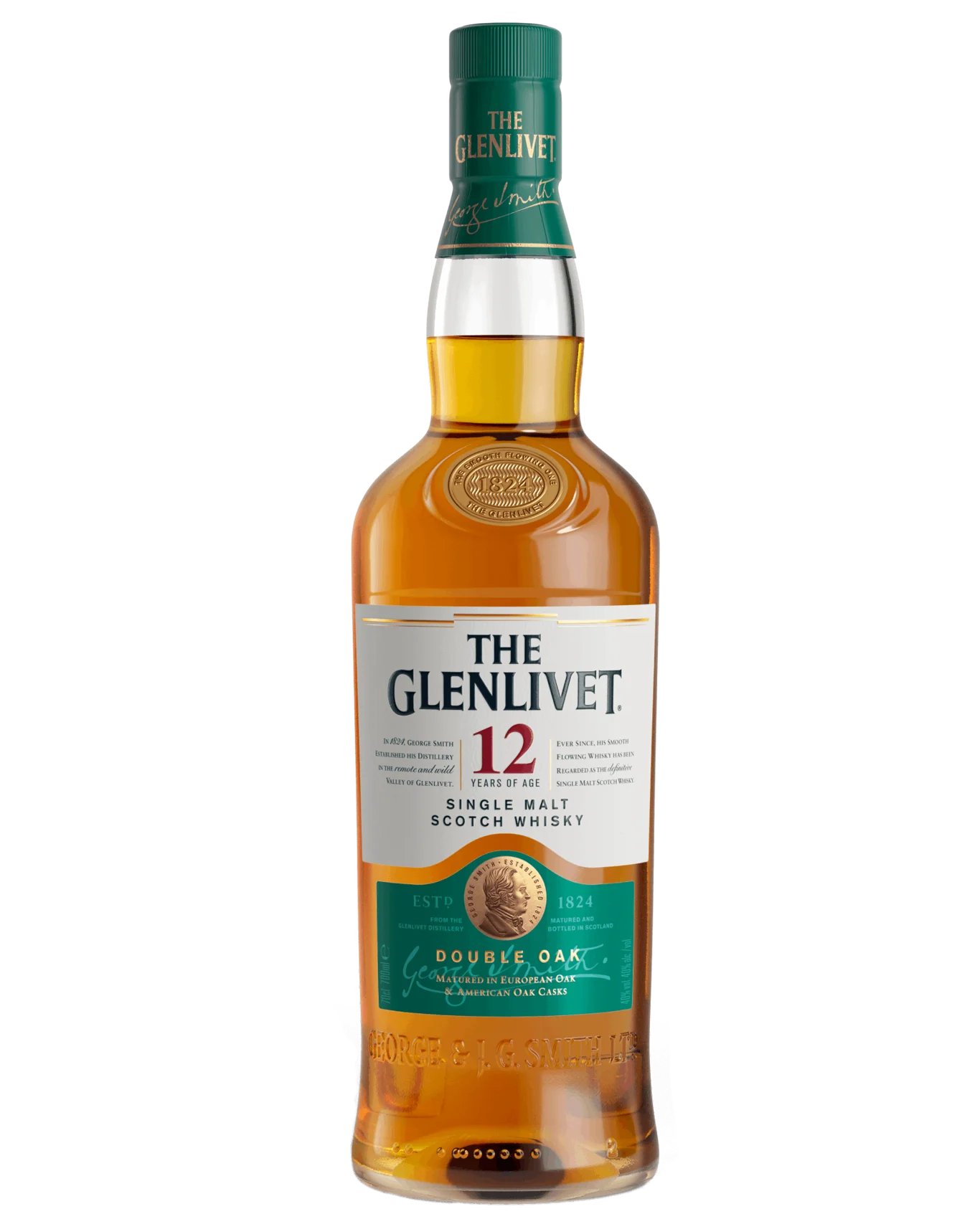 The Glenlivet 12 Year Old Single Malt Scotch Whisky 700mL