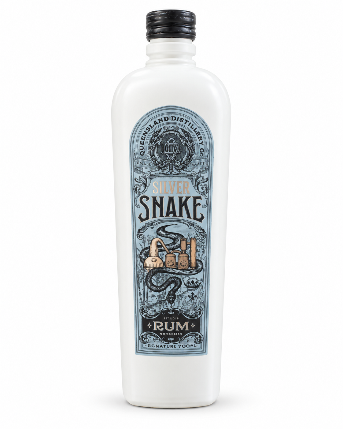 Queensland Distillery Silver Snake Rum 700ml
