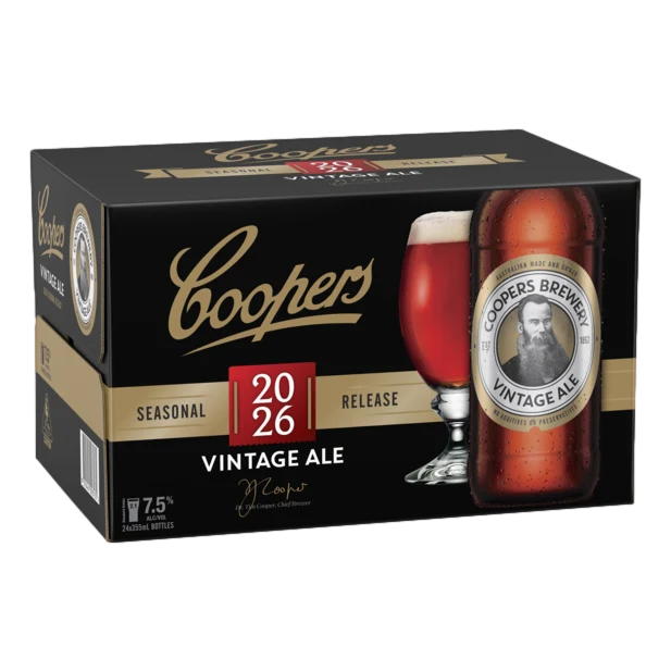 Coopers Vintage Ale 2026 Edition 7.5% 355ml