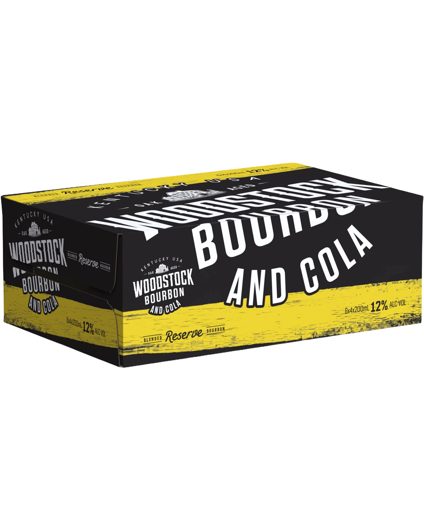 Woodstock Bourbon & Cola 12% Cans 200mL