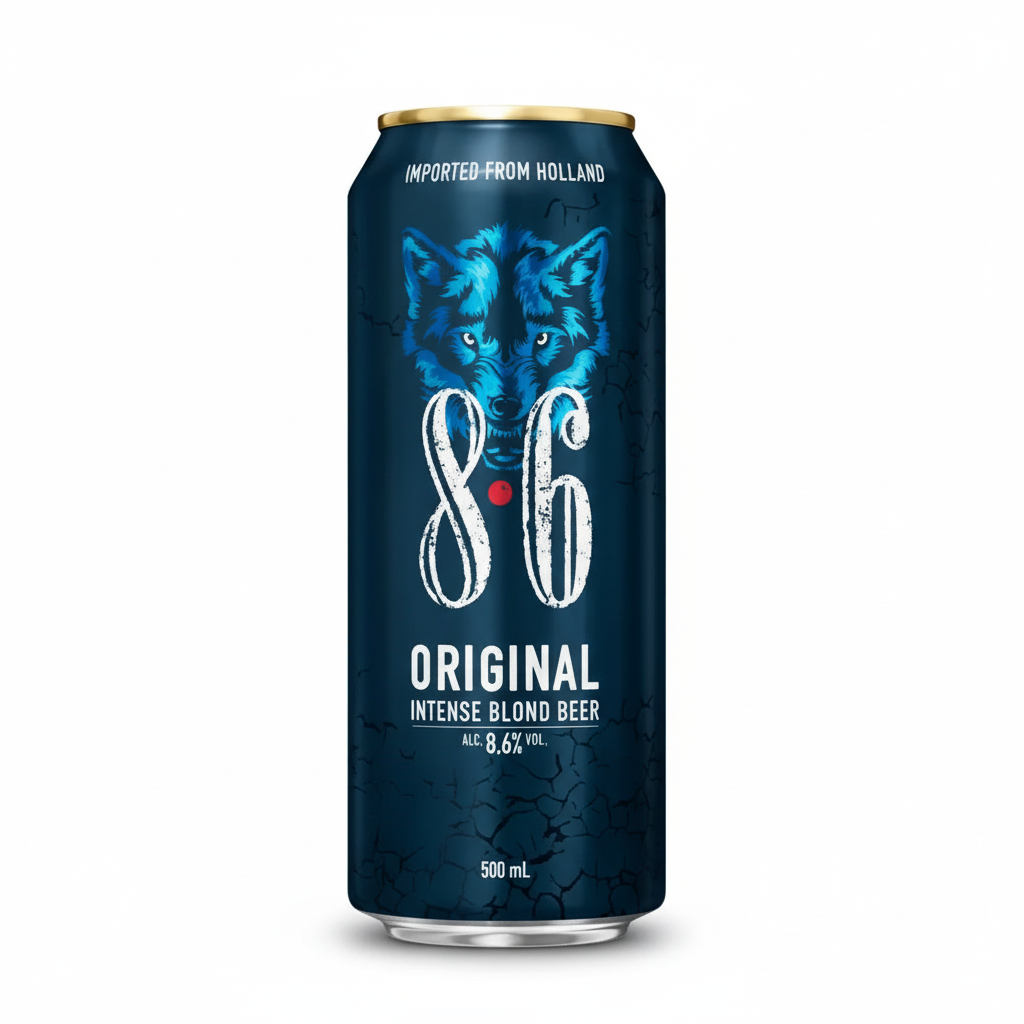 Bavaria 8.6 Original Intense Blond Beer 500ml can