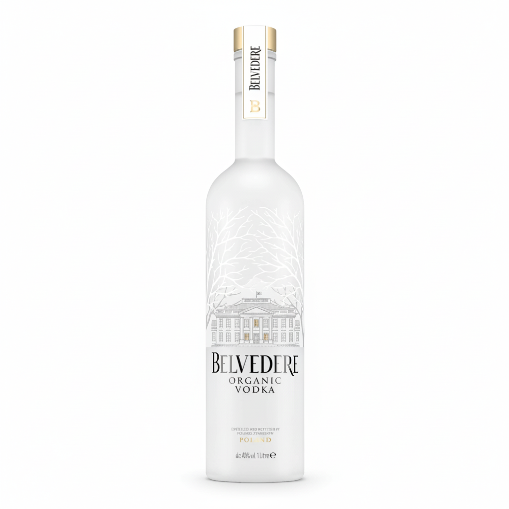 Belvedere Organic Vodka 1L bottle