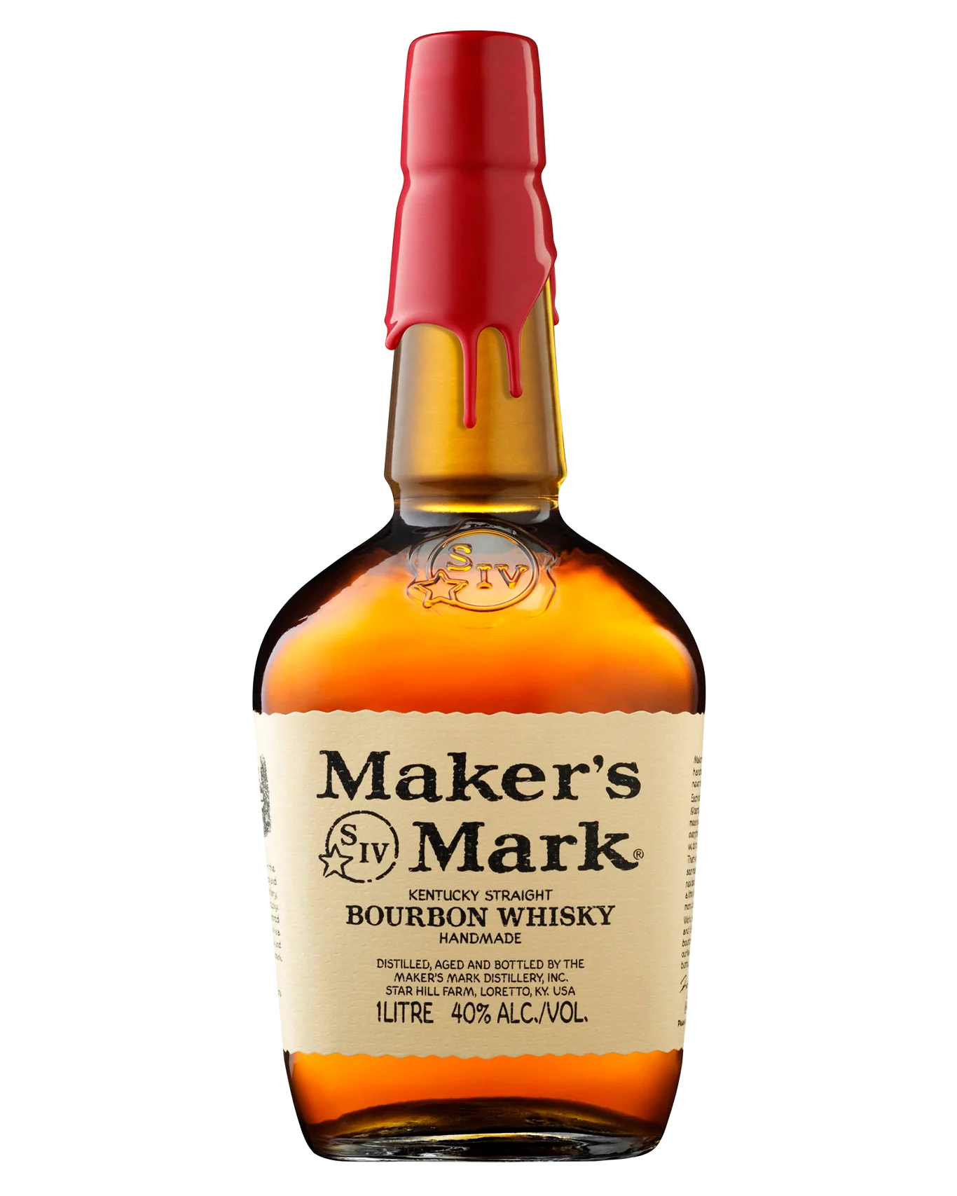 Maker's Mark Kentucky Straight Bourbon Whisky 700mL/1L