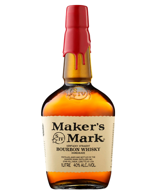 Maker's Mark Kentucky Straight Bourbon Whisky 700mL/1L