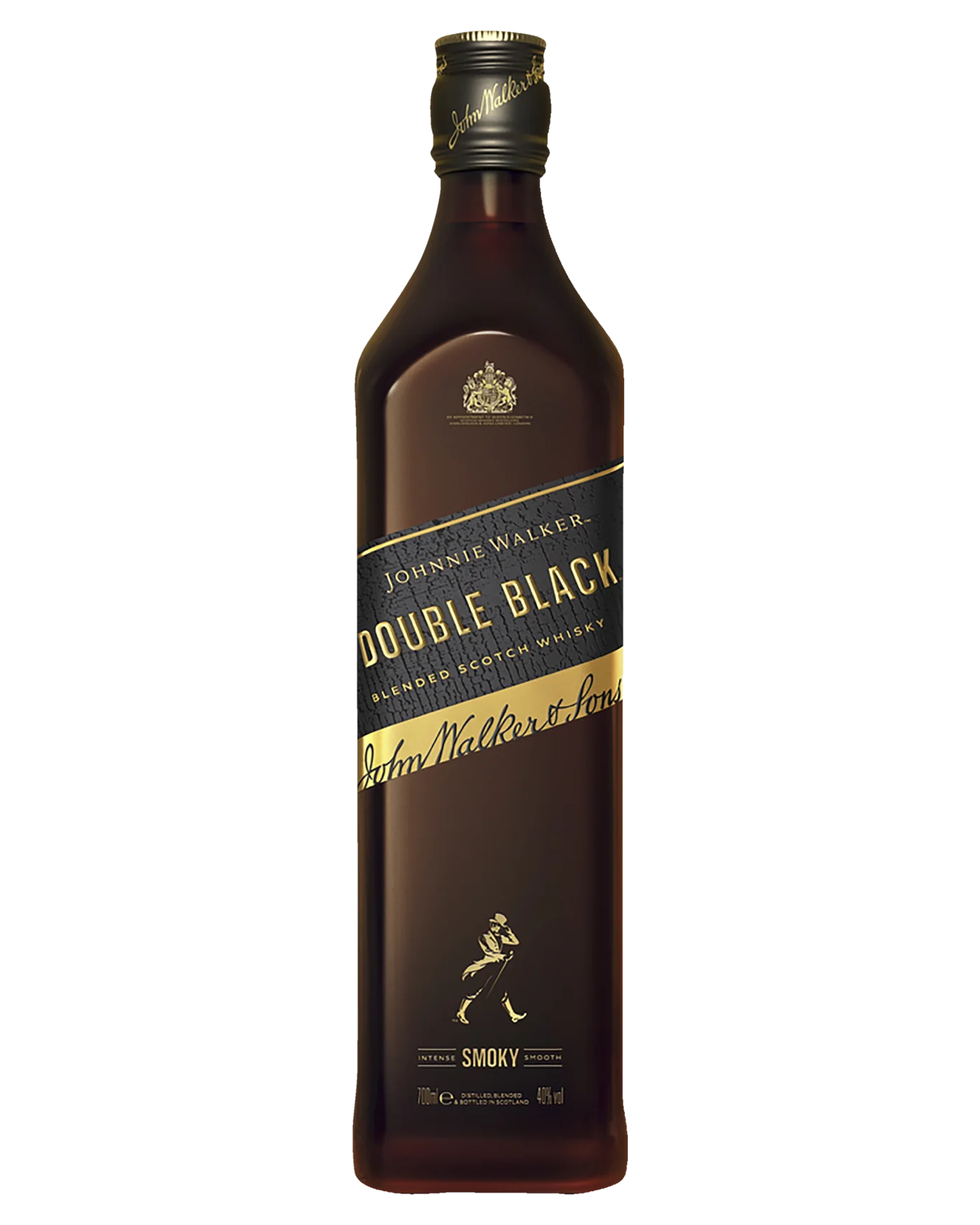 Johnnie Walker Double Black Blended Scotch Whisky 700mL/1L