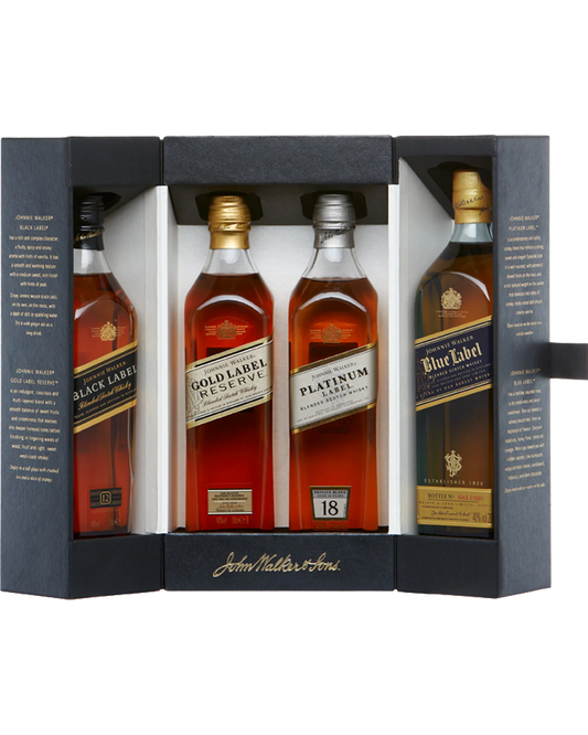 Johnnie Walker Scotch Whisky Collection Pack 4x200mL