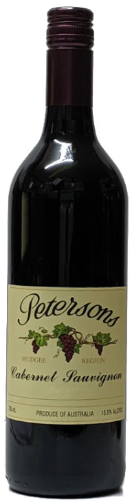Petersons Cabernet Sauvignon 750mL