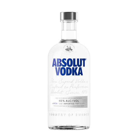 Absolut Vodka 700ml / 1Litre