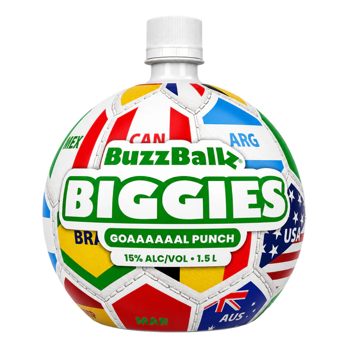 BuzzBallz Biggies GOAAAAAAL PUNCH Melon Smash Cocktail 1.5L