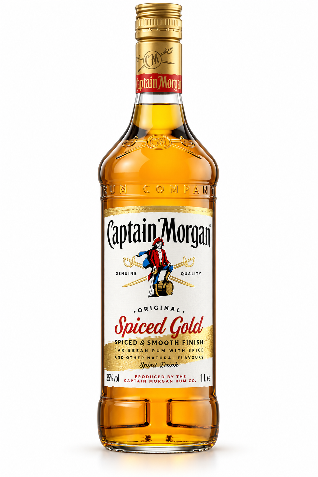Captain Morgan Original Spiced Gold Rum 1l