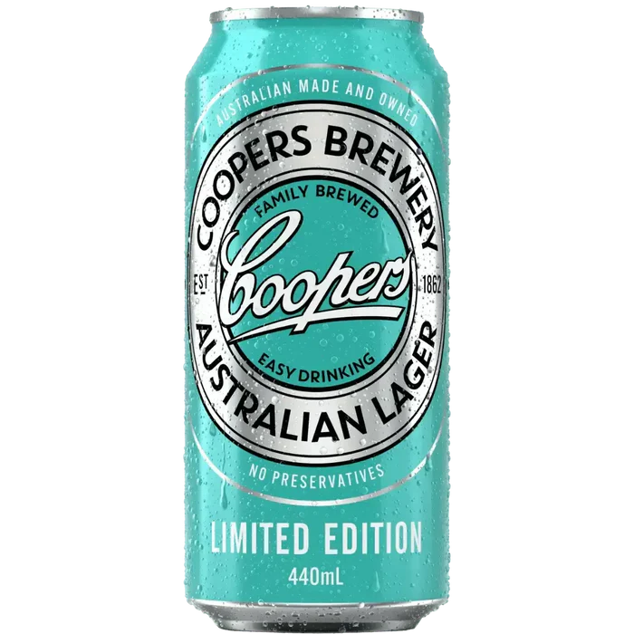 Coopers Australian Lager Limited Edition Cans 440ml