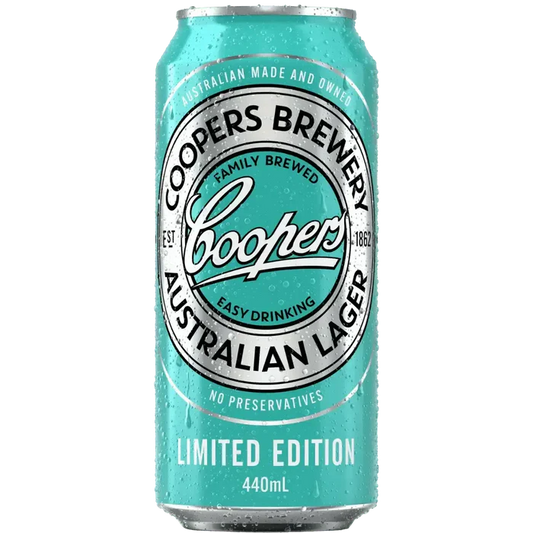 Coopers Australian Lager Limited Edition Cans 440ml