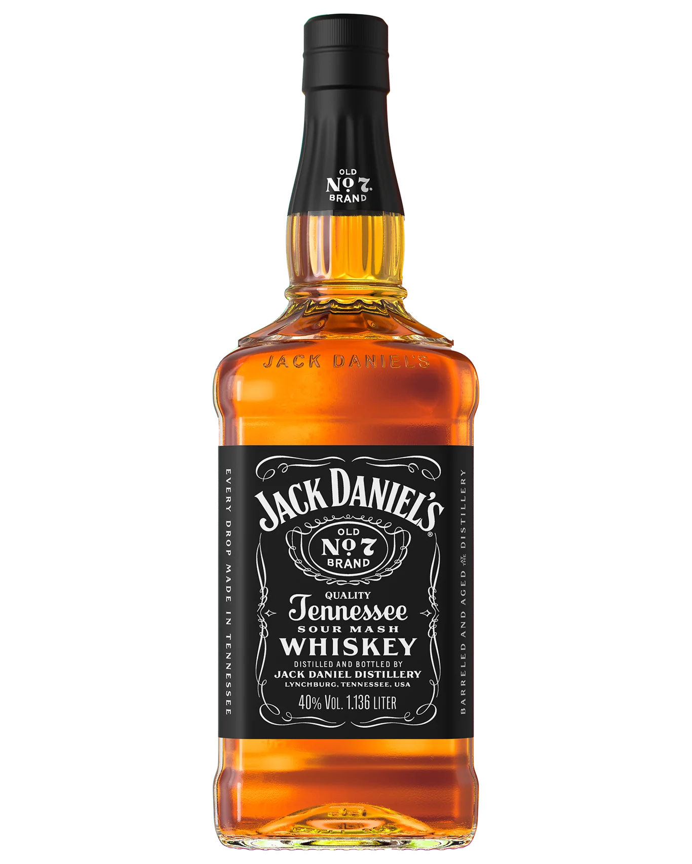Jack Daniel's Old No.7 Tennessee Whiskey 700mL/1L/1.136L