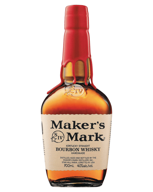Maker's Mark Kentucky Straight Bourbon Whisky 700mL/1L