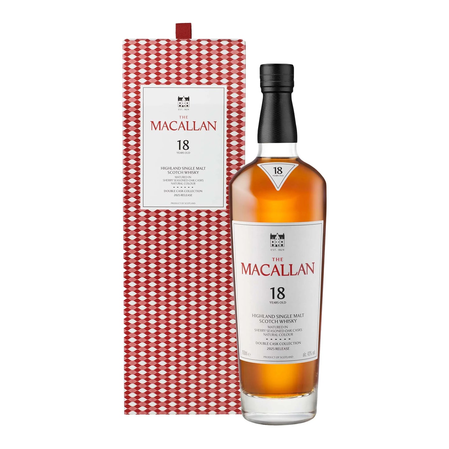 The Macallan Double Cask 18 Year Old Single Malt Scotch Whisky 700ml
