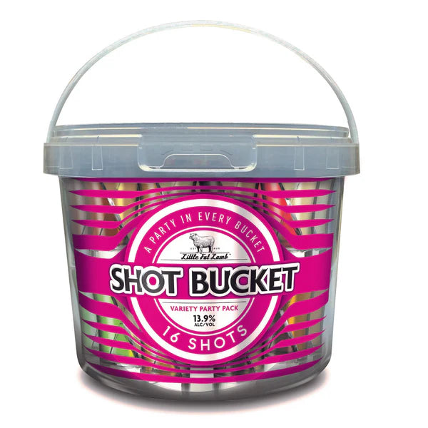 Little Fat Lamb Shot Bucket