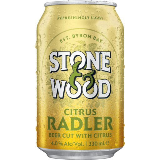 Stone & Wood Citrus Radler Can