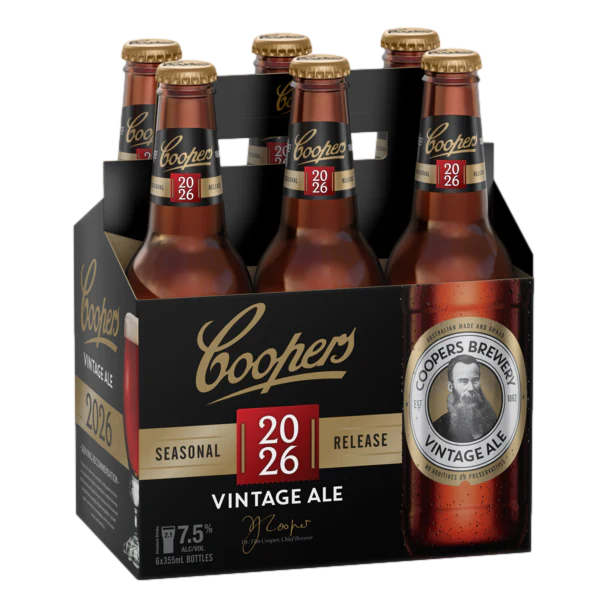 Coopers Vintage Ale 2026 Edition 7.5% 355ml