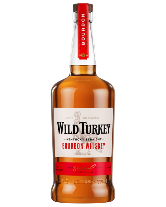 Wild Turkey Kentucky Straight Bourbon Whiskey 81 Proof 700mL/1L