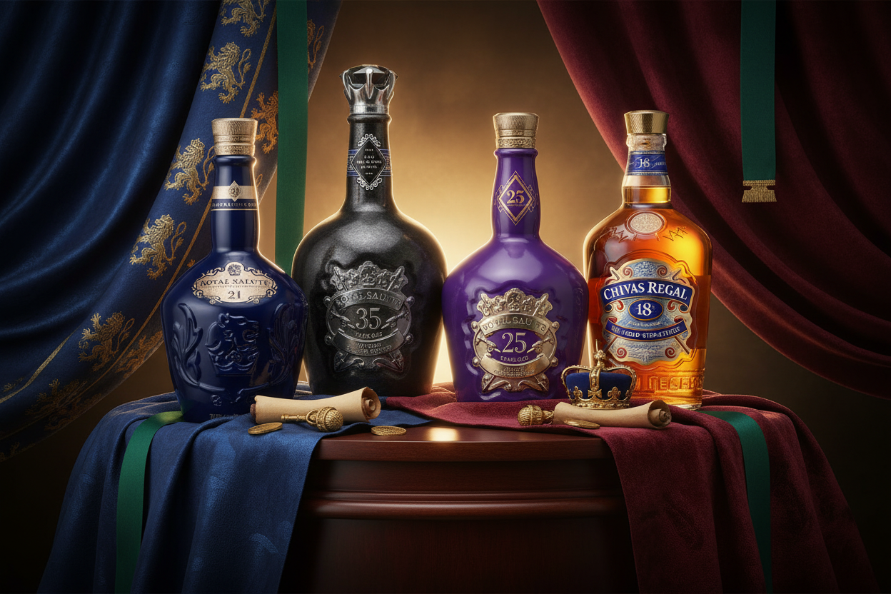 Chivas Regal Collection Display