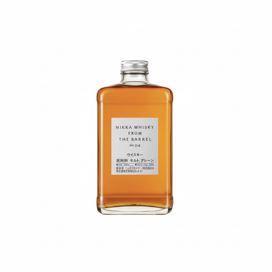Nikka Whisky From The Barrel 500mL bottle on white background