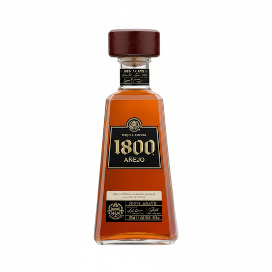 1800 Añejo Tequila 700mL bottle on white background