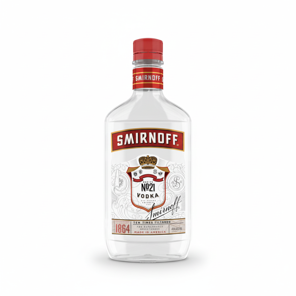 Smirnoff No. 21 Vodka 375ml bottle