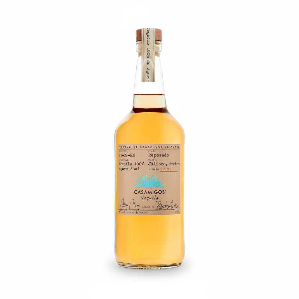 Casamigos Reposado Tequila 700mL bottle on white background