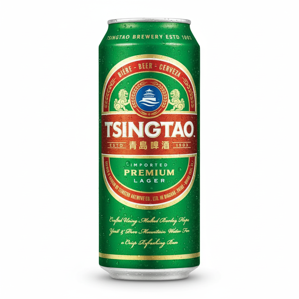 Tsingtao Premium Lager 500ml can