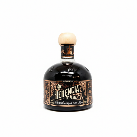 Herencia de Plata Café Licor de Café 700mL bottle on white background