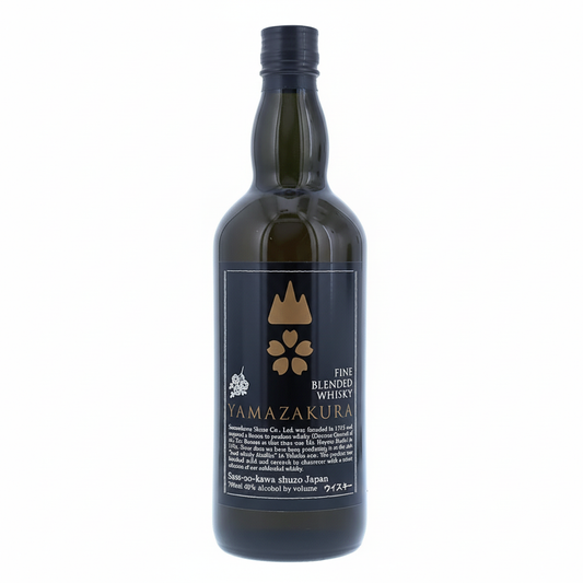 Yamazakura Fine Blended Whisky 700mL bottle on white background