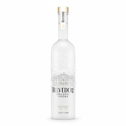 Belvedere Organic Vodka 1L bottle