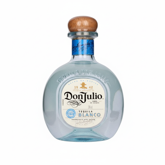Don Julio Blanco Tequila 700mL bottle on white background