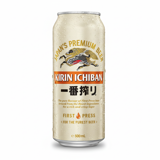 Kirin Ichiban First Press Lager 500ml can