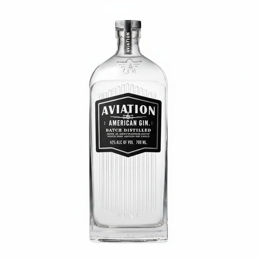 Aviation American Gin 700mL bottle on white background