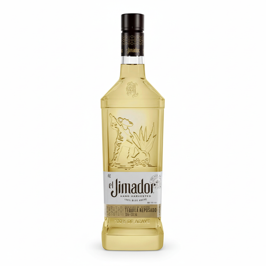 El Jimador Reposado Tequila 700mL bottle on white background