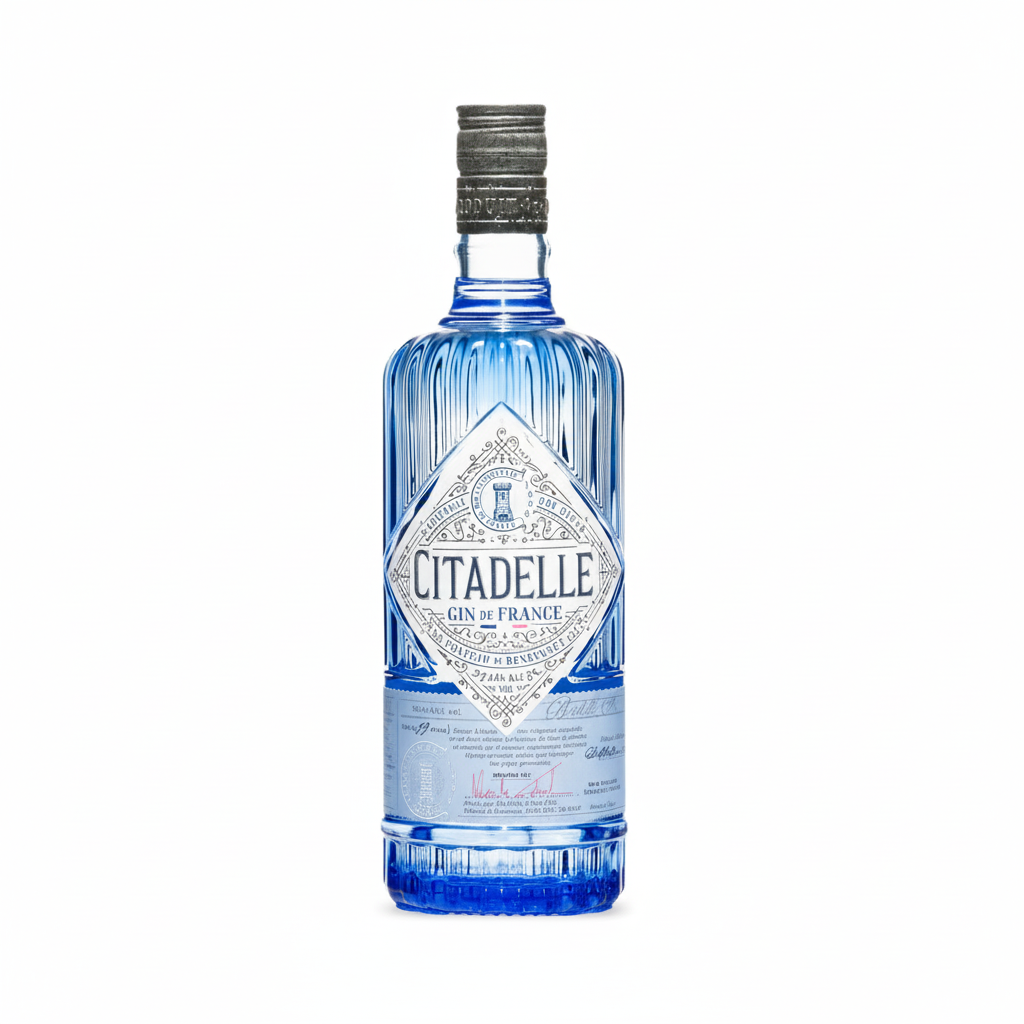 Citadelle Original Dry Gin 700mL bottle on white background