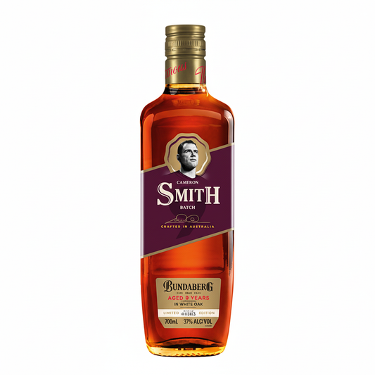 Bundaberg Cameron Smith Batch Rum 700mL on white background
