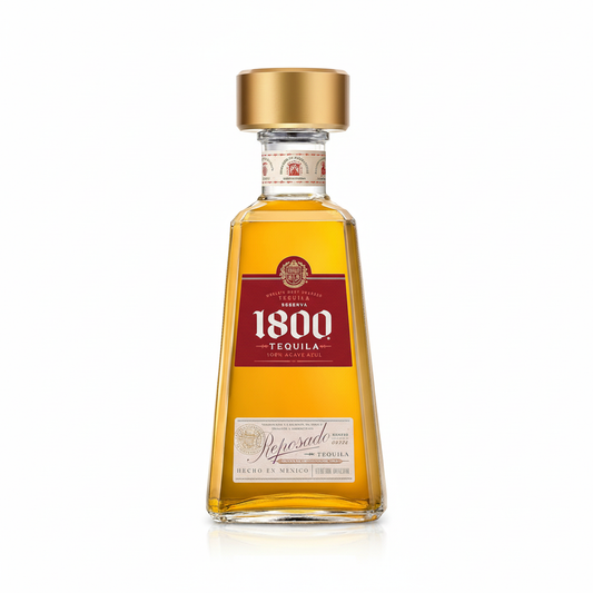 1800 Reposado Tequila 700mL bottle on white background
