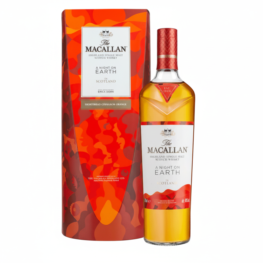 The Macallan A Night On Earth In Scotland 700mL on white background