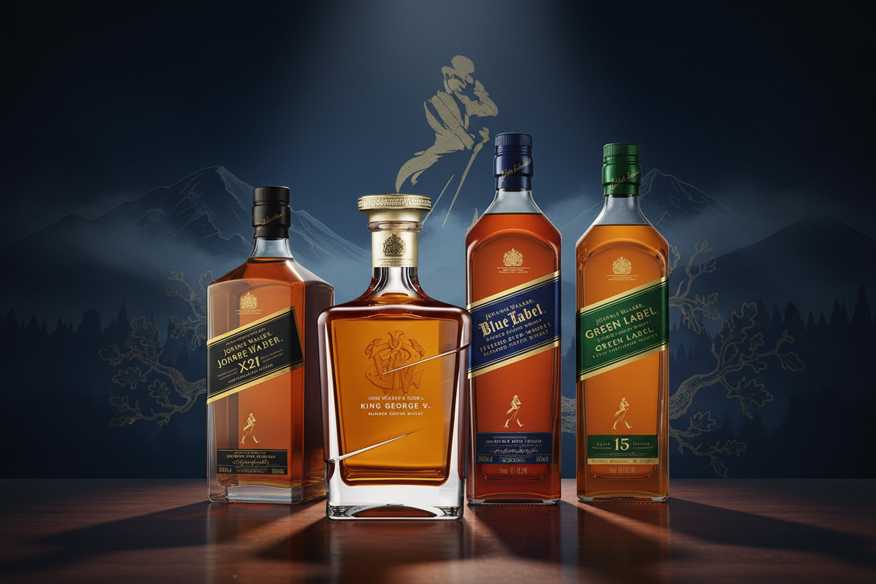 Johnnie Walker Collection Display