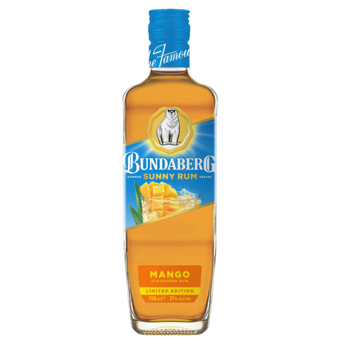 Bundaberg Sunny Rum Series – Mango Flavoured Rum 700ml