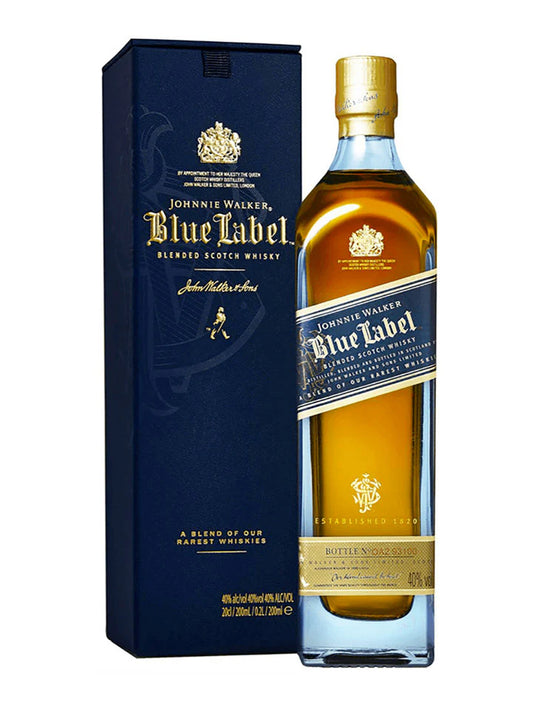 Johnnie Walker Blue Label Blended Scotch Whisky 200mL